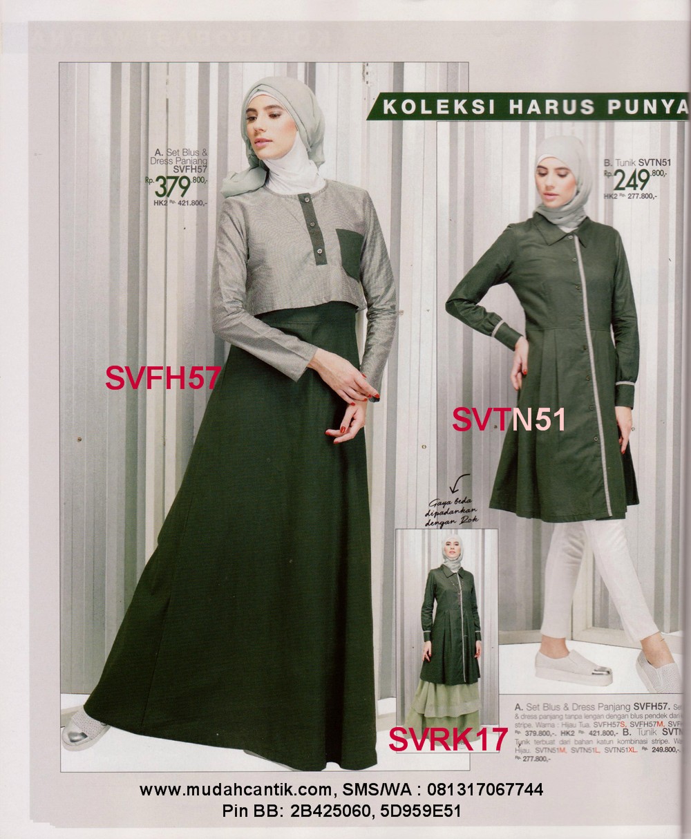 Toko Baju Muslim Gamis Spesial Lebaran Terbaru: Gamis 