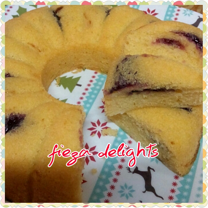 FIEZA DELIGHTS: KEK CREAM CHEESE BLUEBERRY KUKUS