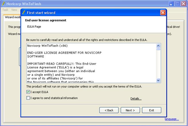 cara menginstall windows 7 dari flashdisk Persetujuan menggunakan wintoflash