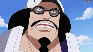 ワンピースアニメ 頂上戦争編 460話 センゴク | ONE PIECE Episode 460