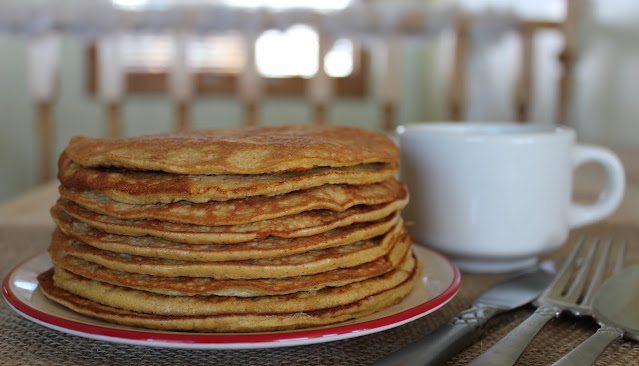 Sweet Cinnamon Protein Pancakes