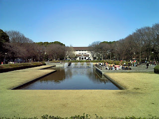 fountain in ueno park