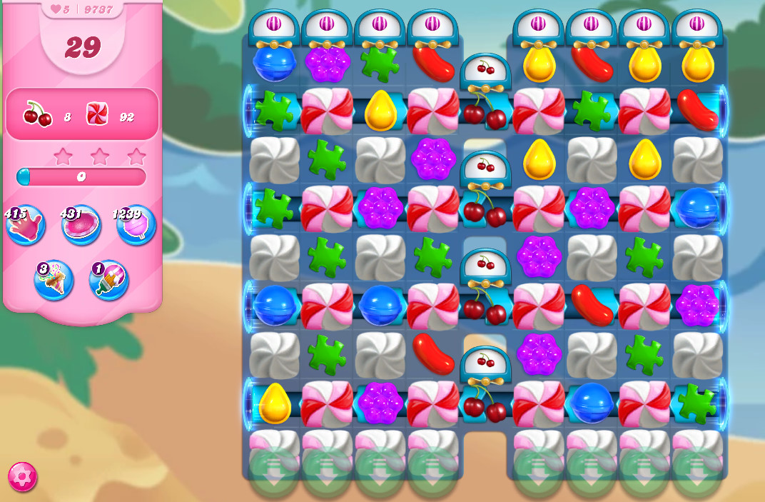 Candy Crush Saga level 9737