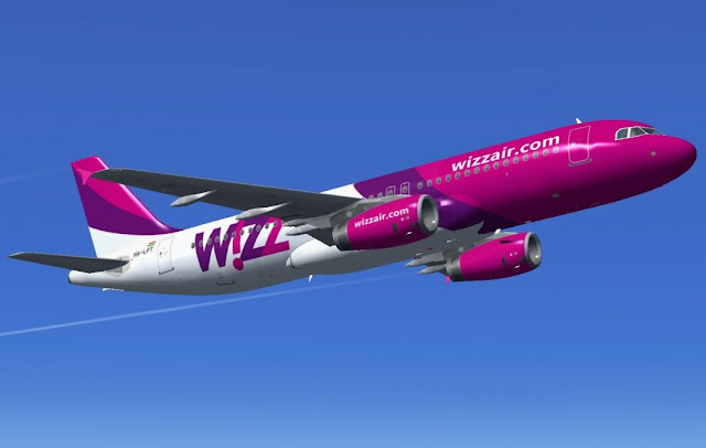 A Wizzair Company plane