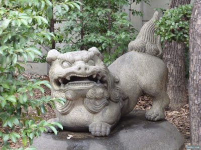 坐摩神社狛犬