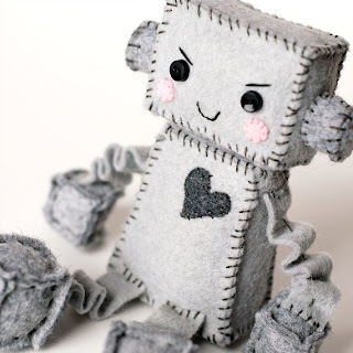 Snarky Robot Plush