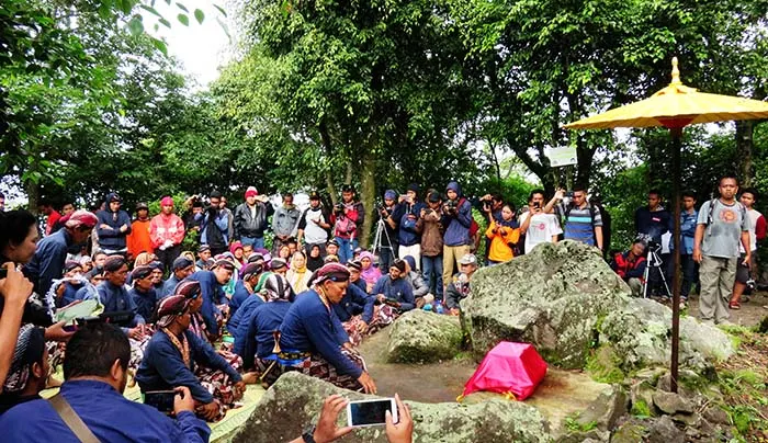 Upacara Labuhan Merapi di Bangsal Sri Manganti