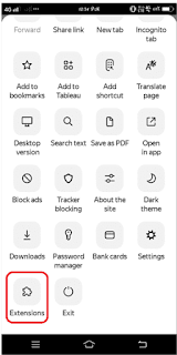 How To Open Chrome Extensions In Android