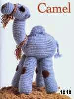   patron gratis camello amigurumi de punto, free knit amigurumi pattern camel