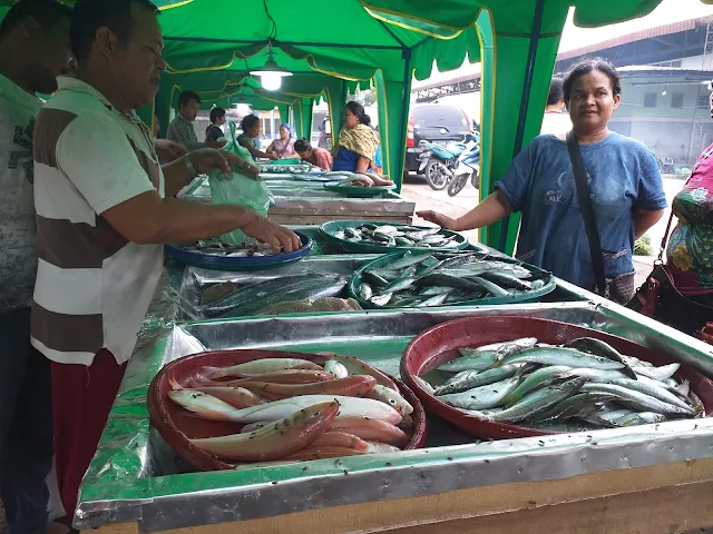 Pindah Kedepan, Pedagang Ikan Pasar Induk Medan Tuntungan Optimis Penjualan Laris