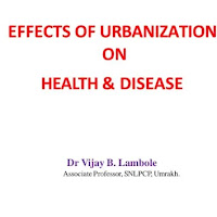 Effect of Urbanization PDF | PPT