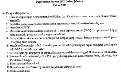  PPGJ Dari Edaran Resmi Dirjen GTK Tentang Hasil Pretest PPG Tindak Lanjut PPG/ PPGJ Dari Edaran Resmi Dirjen GTK Tentang Hasil Pretest PPG/PPGJ 2018