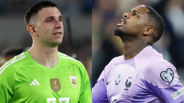Mike Maignan has a hilarious reaction to IFAB's goalkeeper rule changes during penalties