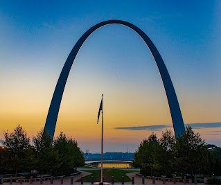 Gateway Arch in St Louis photo by mbgphoto