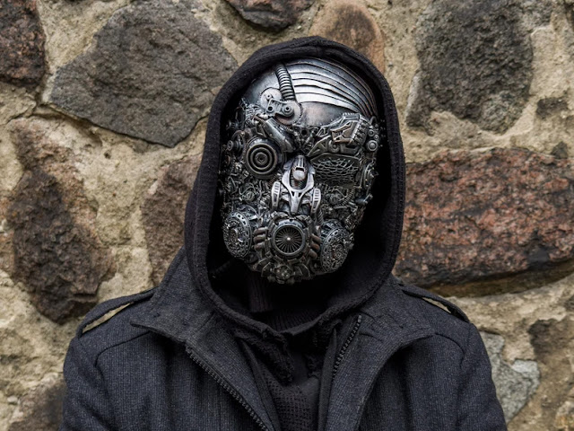 Amazing Steampunk Masks That Transform Wearers Into Cyborgs.