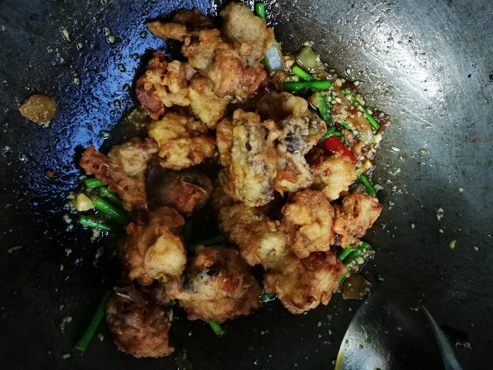 Resepi Ayam Masak Sos Tiram Bersama Asparagus