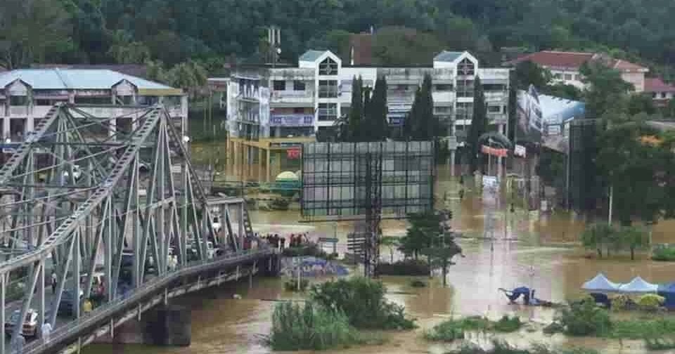 Banjir Beaufort Sabah - Tak mendapat liputan Berita 