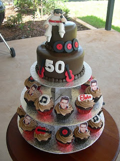 50th Birthday Cakes Decoration
