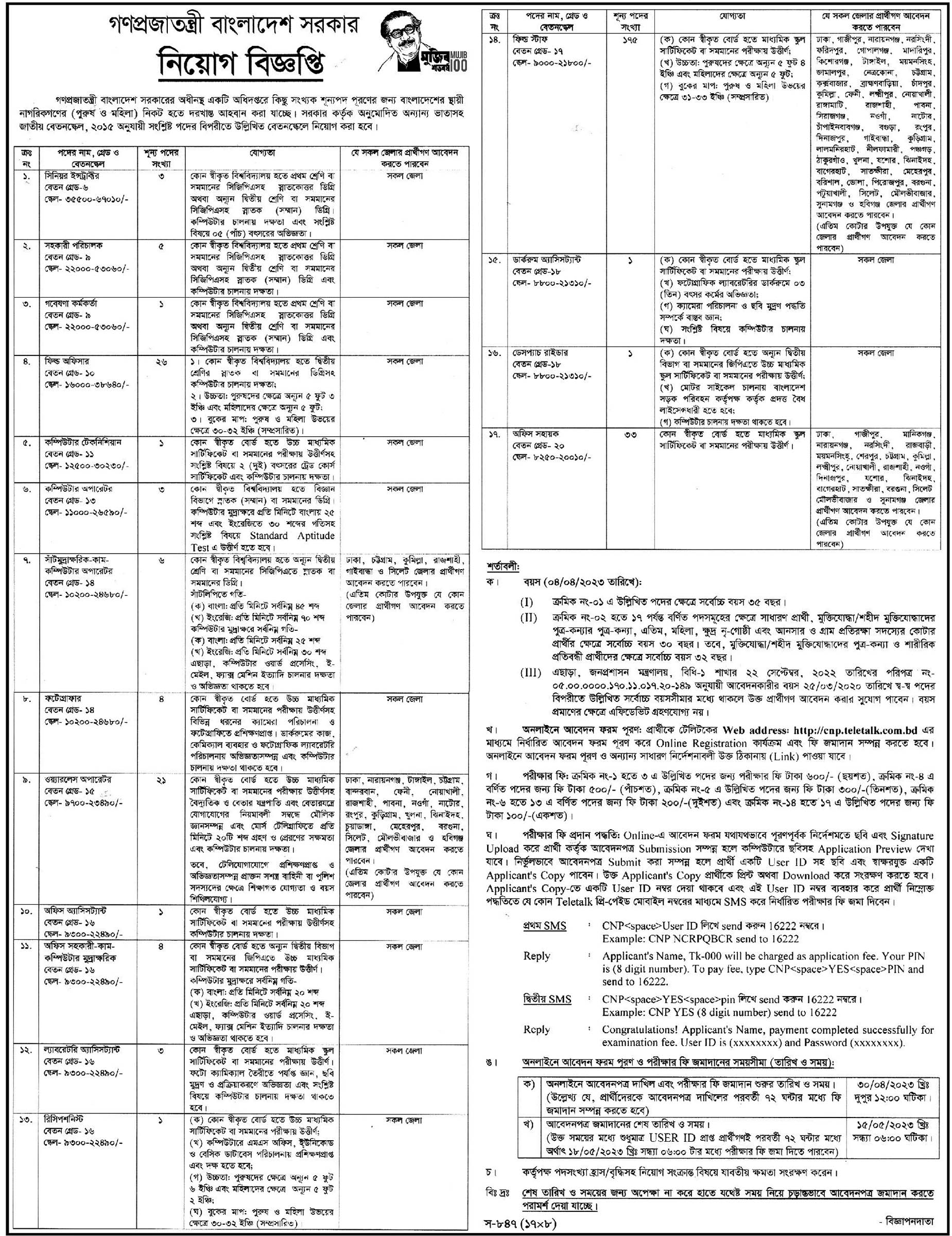 National Security Intelligence NSI Recruitment 2023