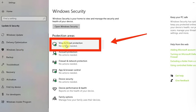Cara Mematikan Antivirus Windows Defender di Windows 10