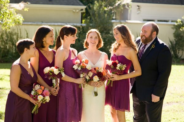 plum bridesmaid dresses