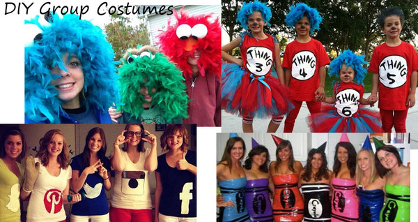  Costume  Crafty Halloween  costume  ideas  for groups  or family