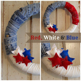 diy patriotic wreath