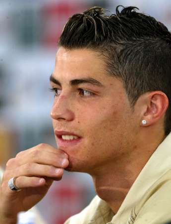 Cristiano Ronaldo Hairstyle on Cristiano Ronaldo Interview 65 Jpg