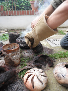 Desenvolviendo las piezas de Pit Firing