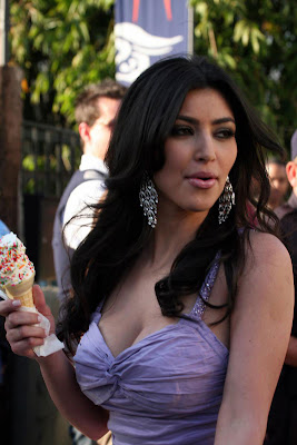 Kim Kardashian,  Ice Cream - Kardashian Style