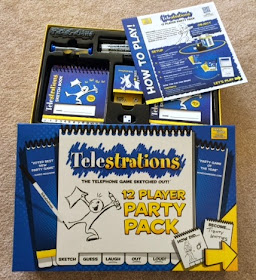Telestrations party pack unboxed