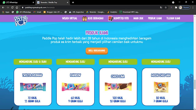 Paddle Pop Main Yuk Seaventure