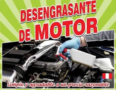 Desengrasante de motor: Producto para limpiar y eliminar residuos del motor, mejorando su rendimiento y prolongando su vida útil