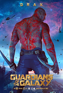 Drax poster for Guardians of the Galaxy