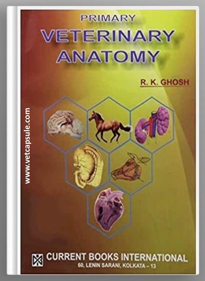 VETERINARY ANATOMY, HISTOLOGY AND EMBRYOLOGY BY R.K.GHOSH Full Book PDF