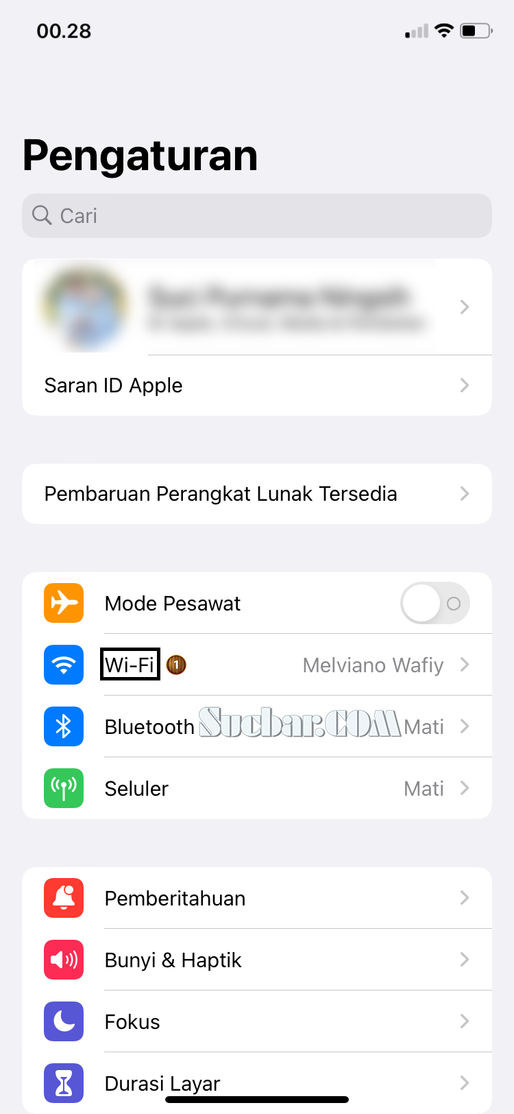 Cara Melihat Password Wifi di iPhone