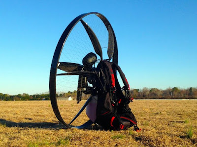 SCOUT Carbon Fiber Paramotor Moster 185, Gear up and get ready to fly.