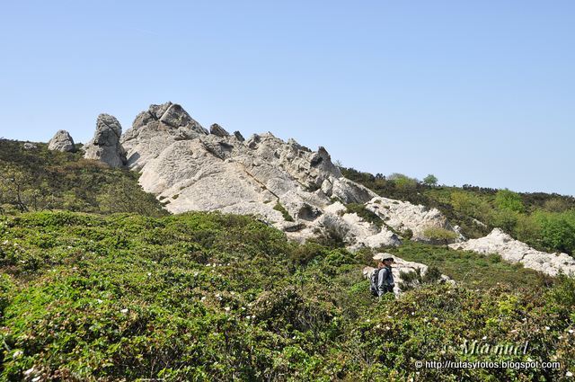 Cruz del Romero por el Canuto del risco blanco