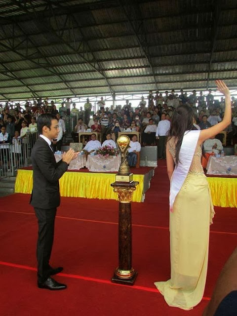 Moe Set Wine - Miss Universe Myanmar 2013