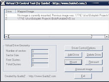 WinXP Virtual CD GuidoZ : Virtual CD/DVD Manager Terkecil dan Handal