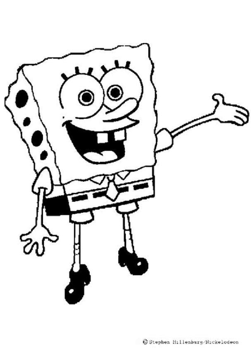 Dibujos Para Colorear De Bob Esponja Pz c: dibujos para colorear