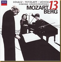 Berg Concierto de camara Boulez Decca