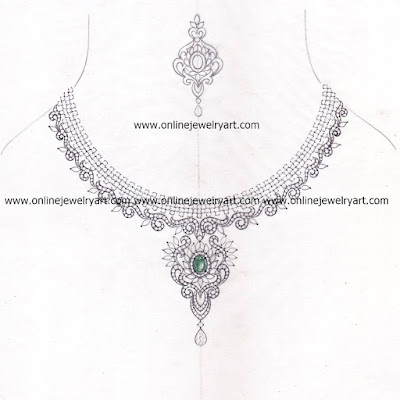 Diamond Necklace Designs