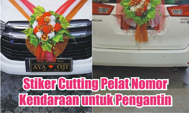 stiker-mobil-pengantin