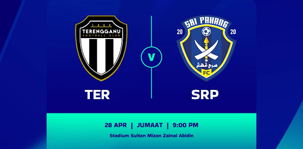 Live Streaming Terengganu vs Sri Pahang 28.4.2023