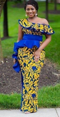 Latest African Traditional Dresses and Skirts 2020.