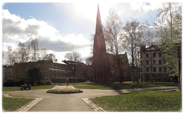 Det våres i Birkelunden på Grünerløkka i Oslo!