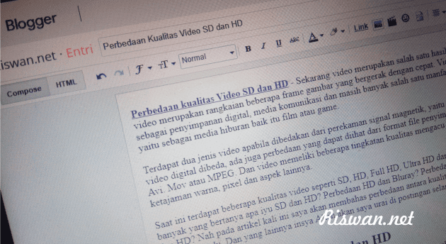 Waktu yang Tepat Untuk Menulis di Blog - Riswan.net