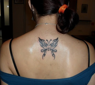 Butterfly Tribal Tattoos Designs