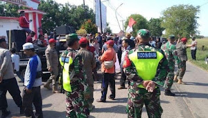 Satpol PP Kabupaten Indramayu Segel Lokasi Proyek Galian Tanah Merah Tak Berizin